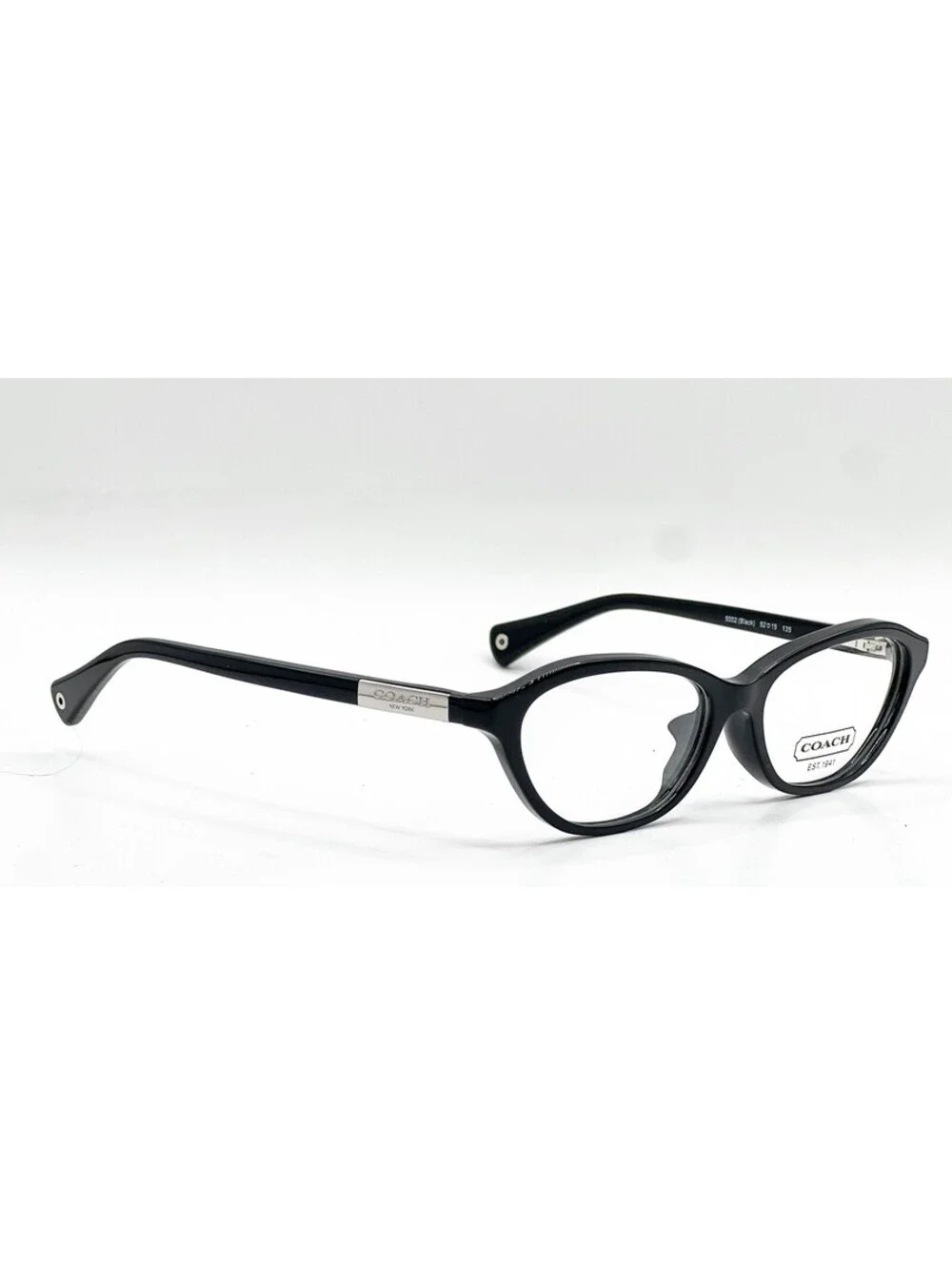Coach HC 6046F 5002 Black Butterfly Authentic Eyeglass Frames 52-15-135